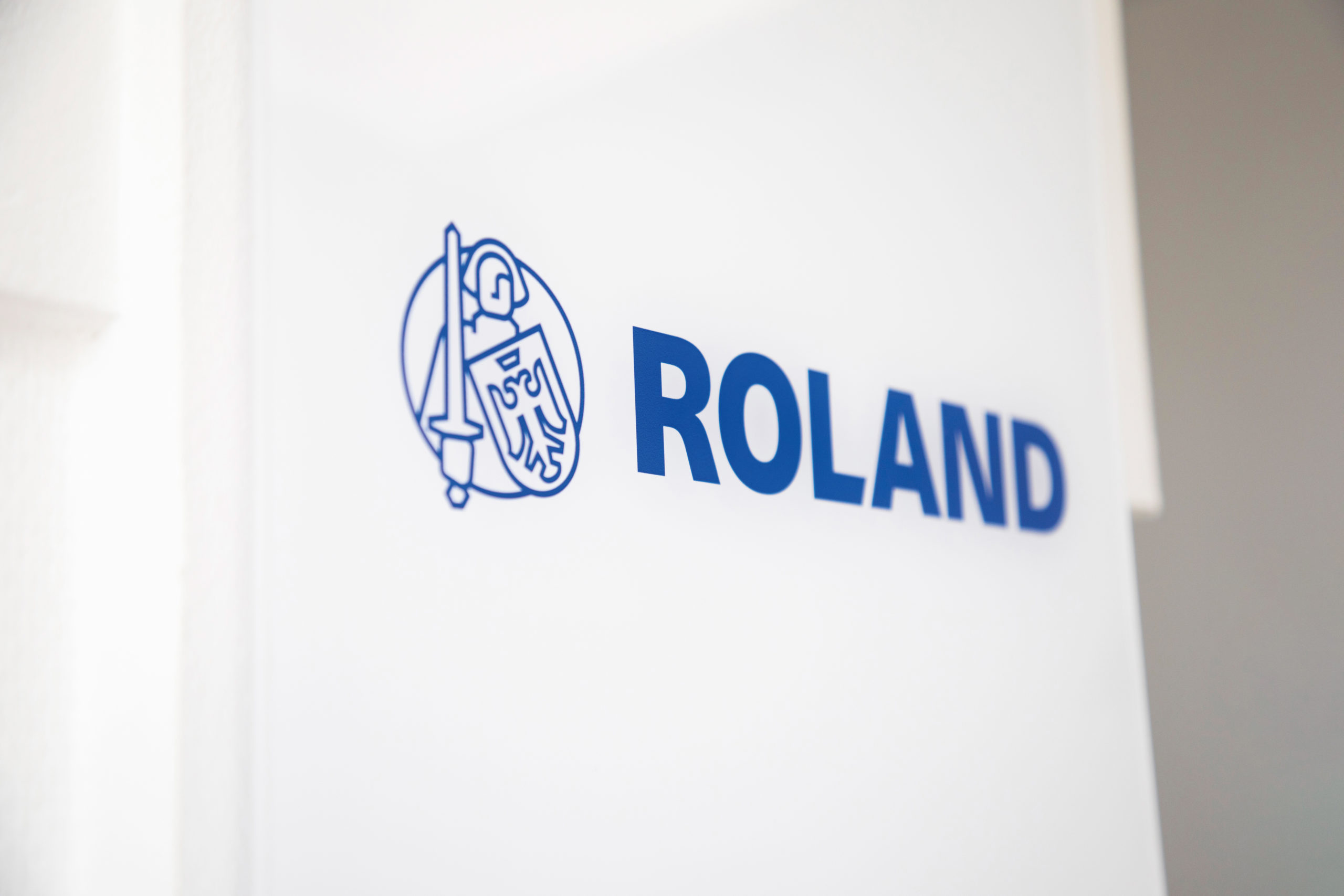 Logo der Roland Spedition (Stimmungsbild)